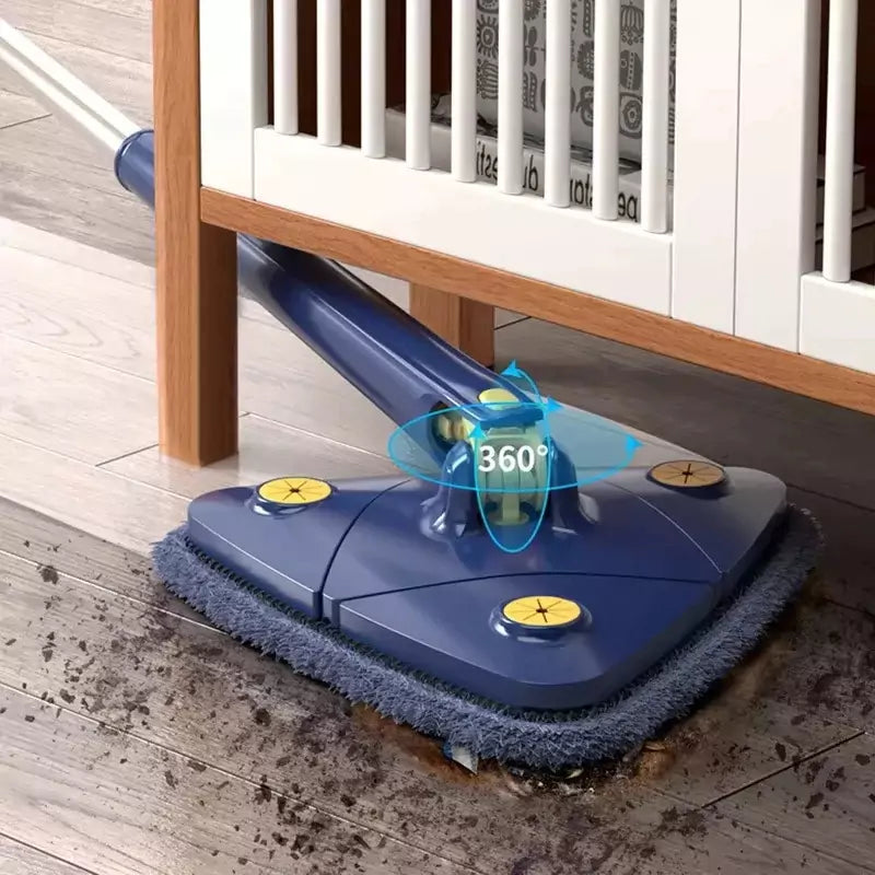 Mopa Fregona Triangular De Limpieza Ajustable Giratoria de 360°