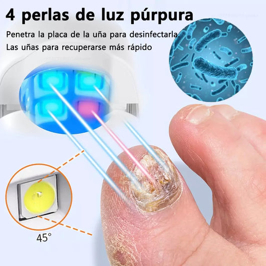 Dispositivo laser LED para uñas