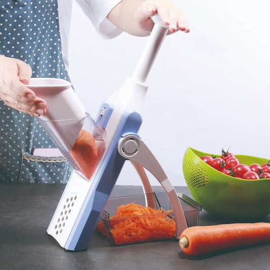 Cortador de Verdura Multifuncional Mandolina de Cocina Manual